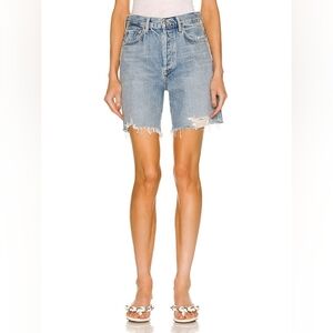 CITIZENS OF HUMANITY Camilla Denim Frayed Hem Short size 27